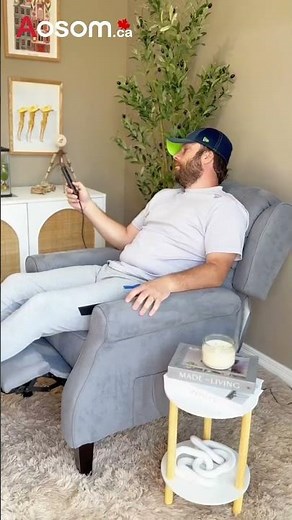 Do you need a vibrating massage reclining chair to relax after a long day at work? #massage #home