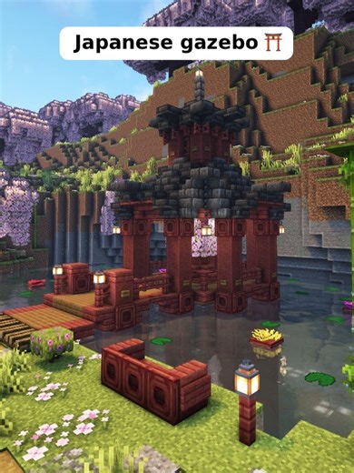 Minecraft Japanese Gazebo: A Unique Build Tutorial