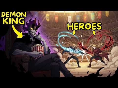 The Demon King Who Turned Heroes into His Personal Show | MANHWA RECAP