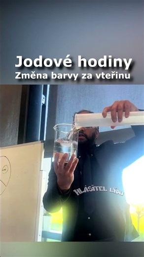 Rychlost chemické reakce ⏱️ #tomeposer #cumim