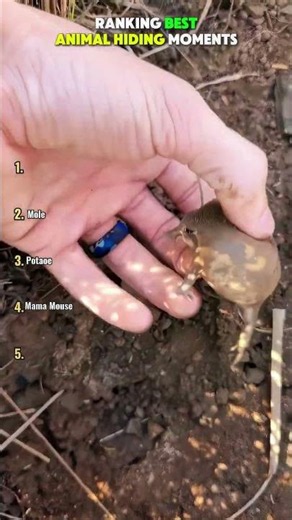 Ranking Best Animal Hiding Moments #usa
