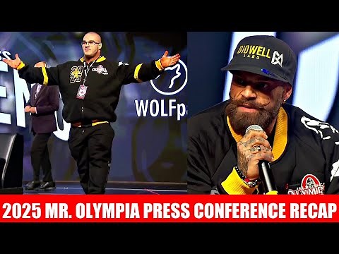 2025 Mr. Olympia Press Conference Recap: Nick Walker VS Bob Chick + Mike Sommerfeld Was Shorter!