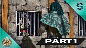 ARK Scorched Earth [E30] Part 1: Building a Jailhouse to Trap Friends
