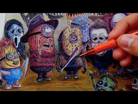 If Minions were Horror Movie Villains