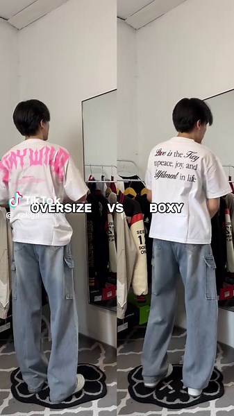 Oversize T-Shirt and Jeans Outfit Inspiration