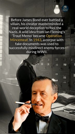 The real-life WW2 spy operation that inspired James Bond creator Ian Fleming. #historyfacts #didyouknow #worldhistory | Ancient Enigma