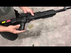 How to Load and Unload loaded 9mm Carbine Hi Point