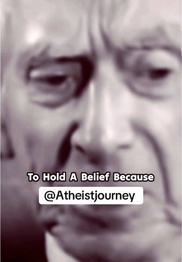 Bertrand Russell On God #atheistjourney #bertrandrussell #god #religion #faith