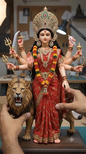 🔱✨ Premium Maa Durga Action figure Unboxing Collection Professional ⚔️🕉️
