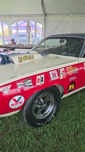 Sox & Martin 1970 Cuda 426 Hemi Super Stock! 🤩 What a car! ..#cuda #mopar #hemi #soxandmartin