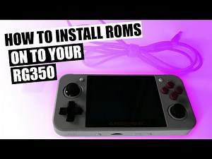 How to install roms onto the RG350/RG350M