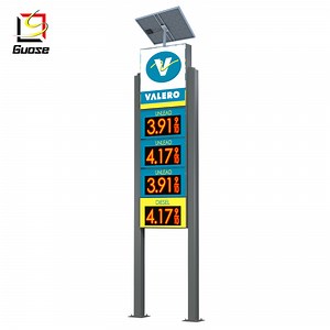 [Hot Item] Gas Station Equipment Pylon Sign Design Advertising Pylon