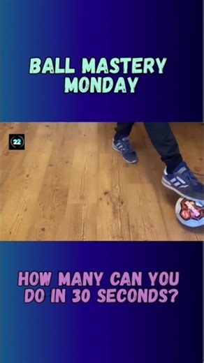 Ball Mastery Monday - V Shape