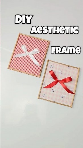 DIY Aesthetic Photo Frame #yt #shorts #diy