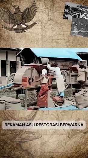 eanita penggiling padi di era hindia belanda #sejarahindonesia🇮🇩