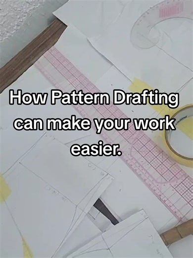 A few Advantages of Pattern Drafting 👇👇👇 - Minimizes fabric waste. - Assists with accurate body measurement on pattern before transfer to fabric. -Gives more room for alterations. #lagosfashiondesigner #goviral #fashiontips #patterndrafting #fypage