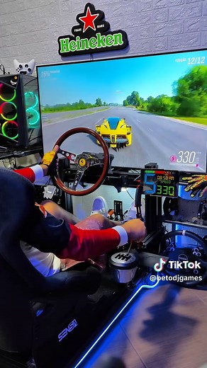 Ferrari FXX-K and Forza Horizon 5 Driving Experience