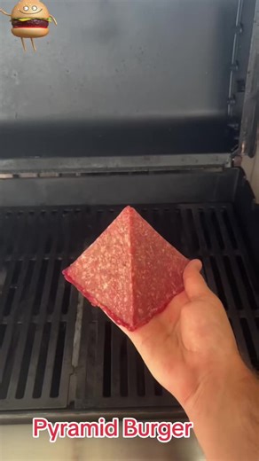 Pyramid burger #fyp #fy