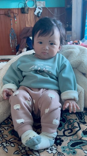 Cooing conversations with my mini bestie ❤️ #ourprincess | Lusangmu Yonzo Tamang