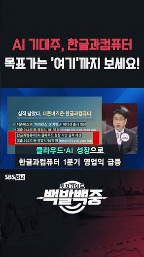 한글과컴퓨터, AI 발전 수혜 이제부터 시작!!