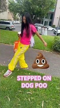 What to do if you stepped on DOG POO 😩💩