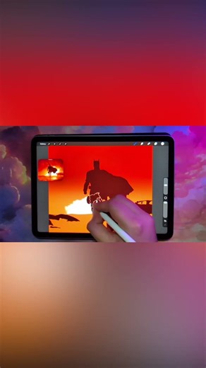 Drawing THE BEST scene in The Batman 🦇