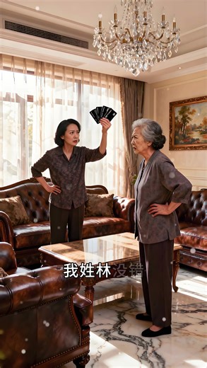 1.6-婆婆：我兒子考上博士了，你倆現在不合適，離婚吧！我斷了婆家6張黑卡，我：請你們搬出我的別墅！ #故事分享#家庭 #shorts