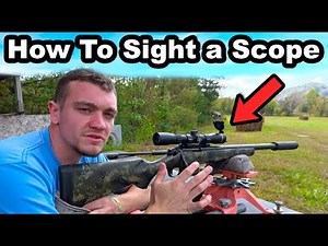 How To Sight in a Scope for Beginners!
