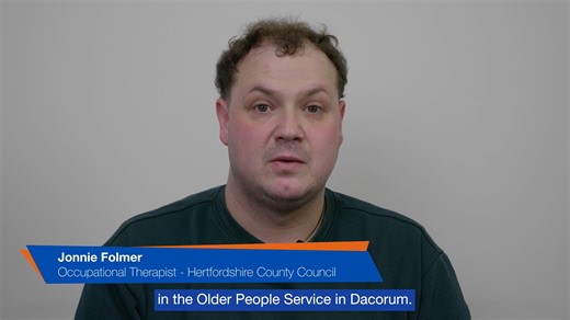 Regulated professionals in adult social care Jonnie Folmer - Occupational Therapist