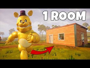 Hello Neighbor - Fast Fredbear | Only One Room