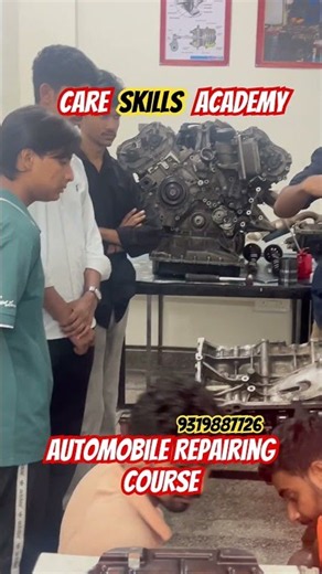 Automobile Repairing Course #skilldevelopment #automobile