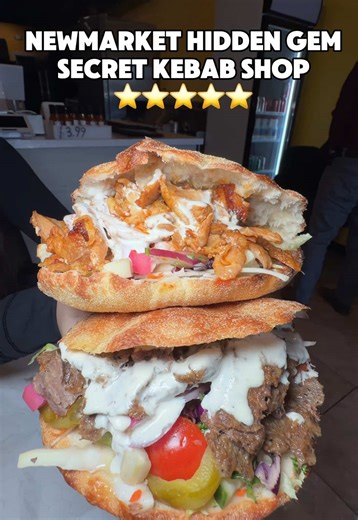 Just found this hidden gem in Newmarket for delicious turkish food! 📍Cocelli Doner 30 Main St S, Newmarket #newmarket #turkishfood #sandwich #doner #torontofood