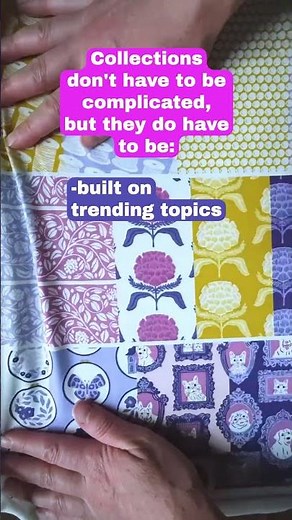 ✨ How to Design a Sellable Fabric Collection (My Gram’s House is available at @hawthornesupplyco)