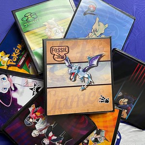 Fossil Set Pokémon Card Binder – TCG Artwork Collector Organizer - Etsy