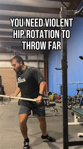 Mason Woods - Throws Coach on Instagram: "Great drill that every spinner should use! Use this drill to violently turn your backside at the finish of the throw! Comment “drills” for my full drill catalog! #Throwify￼"