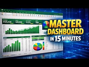 Excel 2026 Automatic Master Dashboard Without VBA | Step-by-Step