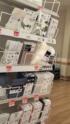 本日購入したかったシーツ見易くて ゆっくりと買い物出来ます。❤️