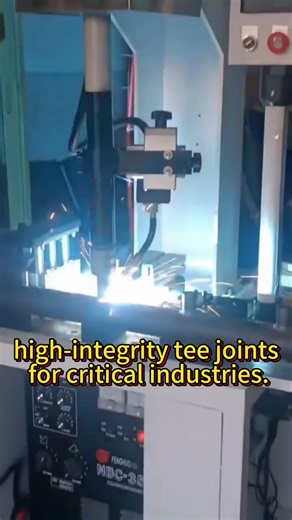 Automatic Tee Pipe Seam Welding Machine #machine #factory #weldingmachine #welding #pipe