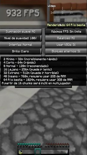 ✅ Cómo aumentar tus FPS en MINECRAFT 💯 | Configuración básica ✅✅ | 🤖