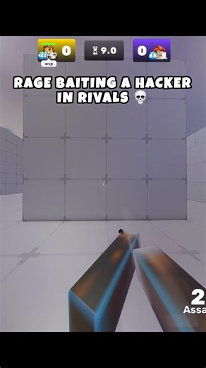 RAGE BAITING a Hacker in Roblox Rivals 💀