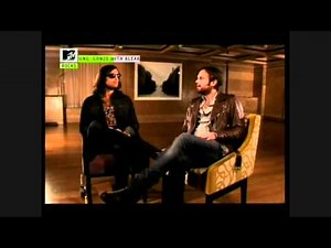 Nathan & Caleb Followill at Alexa Chung 15/10/10 talking bout CAS (Kings of Leon)