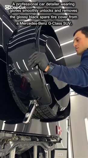 Removing Mercedes-Benz G-Wagon Spare Tire Cover