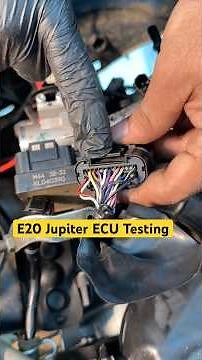 Jupiter ECU Testing on Multimeter 🤫 यह तरीका नया है | Input & Output | #jupiter #e20 #wiring #test