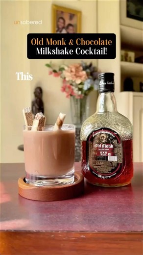 The Easiest Chocolate Old Monk Cocktail Ever #chocolaterecipe #oldmonk #cocktailrecipe #viral