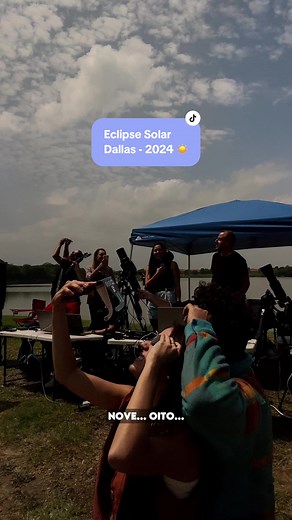 Memórias Especiais: Eclipse Total do Sol em Dallas