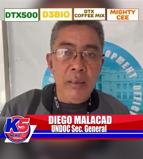 70% OUT OF 100% ANG RATING NI DIEGO MALACAD, UNDOC SEC. GENERAL SA PERFORMANCE NI MAYOR ALBEE BENITEZ SUMUGOD INI ANG NAGPUNGKO BILANG ALKALDE SANG BACOLOD. | K5 News FM Bacolod 101.5