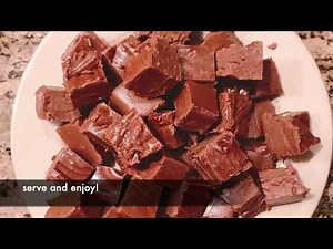 Mocha Coffee Fudge Recipe Using Instant Coffee