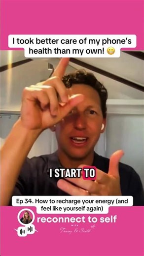 Do you know how to recharge your own battery? #energy #burnout #podcast