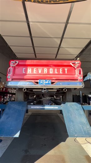 66 c-10 came back in for tailpipe relocation due to installing a fuel cell under the rear frame rails . Recap of previous work done !#richsperformanceexhaust #mineralwellstx #northrichlandhillstx #springtowntx #wataugatx #azletx #stephenvilletx #saginawtx #whitesettlementtx #customexhaust #weatherfordtx #parkercountytx #poolvilletx #peastertx #aledotx #hudsonoakstx #willowparktx #ftworthtx #c10trucks #c10 #trueduals #dualexaust #kellertx #burlesontx #cleburnetx #benbrooktx #saginawtx #classictru