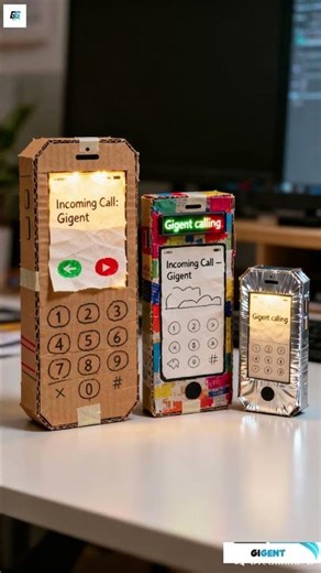 unique three Cardboarphone Incomingcall #fakecall #smartphone #callscreen #ringtone
